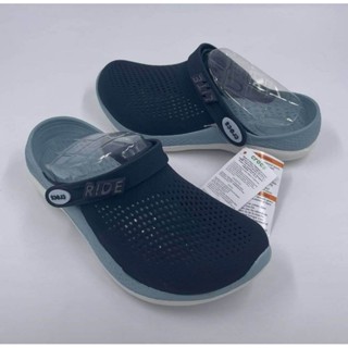 Crocs Lite Ride Clog รองเท้าแตะ แบบลำลอง มาใหม่สุดฮิต ใส่ได้ทุกเพศ มีส่วนลดราคา