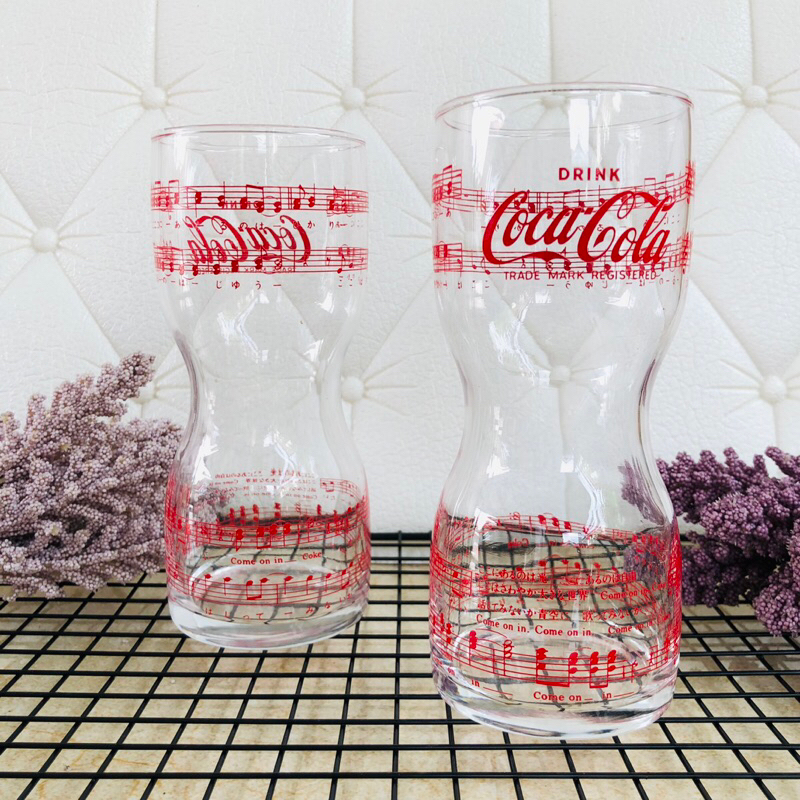แก้วโค้ก Coke Coca-Cola มือสอง จากญี่ปุ่น