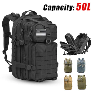 50Lกระเป๋าเดินป่ากลางแจ้งความจุขนาดใหญ่