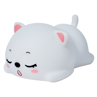 Purring cat night light/pat light/ซิลิโคน/night light ของขวัญสร้างสรรค์ของเล่นบีบอัดของขวัญวันเกิด