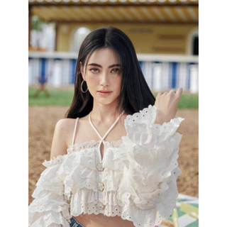 เสื้อครอปลุกไม้ชั้นๆป้าย U2