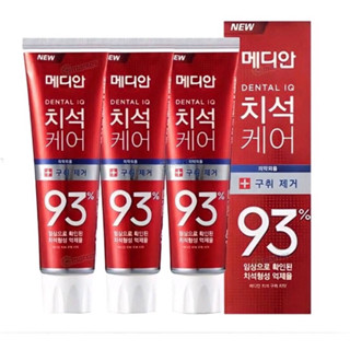 (แท้/พร้อมส่ง) ยาสีฟันเกาหลี Median Dental IQ 93% 120g