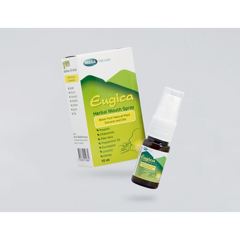 Eugica Herbal Mouth Spray​​ยูจิก้า เฮอร์บอล เม้าท์ สเปรย์ 