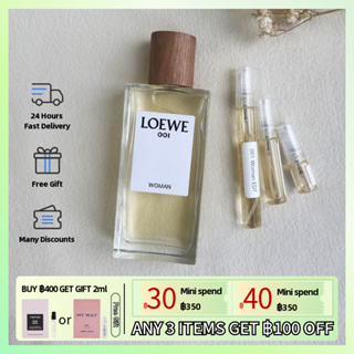 【Fast Shipping✈】ของแท้ 100%  001 Woman EDT 2ml/5ml/10ml, น้ำหอมผู้หญิง, กลิ่นหอมติดทนนาน, ขายดีที่สุด🏆