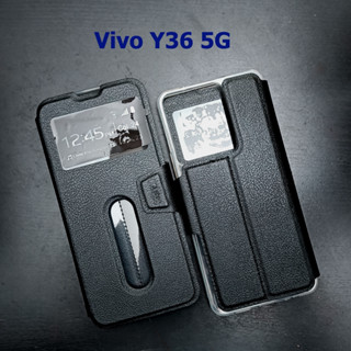 เคส Vivo Y36 5G - เคสฝาพับ ซัมซุง โชว์เบอร์ ตั้งได้