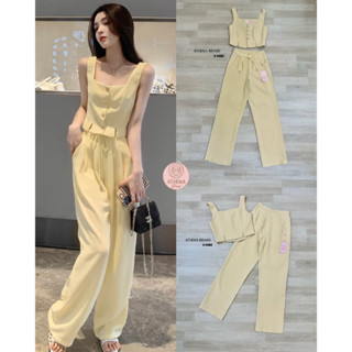 ราคาถูกที่สุด!! Athena (อธีน่า) Brand 2-0265 Set 2 ชิ้น เสื้อ+กางเกงขายาว