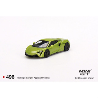 MINI GT 1/64 No.496 McLaren Artura Flux Green MGT00496-R