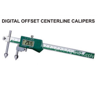 เวอร์เนียดิจิตอล 12" Digital Offset Centerline Caliper 0-300mm/0-12" INSIZE 1192-300 อินไซส์ เวอร์เนียร์ ดิจิตอล 12 นิ้ว