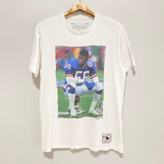 เสื้อยืดวินเทจ Mitchell &amp; Ness Lawrence Taylor New York Giants Superbowl T-Shirt