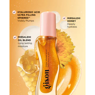 *พร้อมส่ง* GISOU Honey Infused Lip Oil 8ML (CHOOSE ONE COLOR)