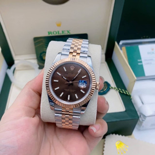 นาฬิกาข้อมือ Rolex Datejust CC clean (พร้อมกล่องใส travel case)