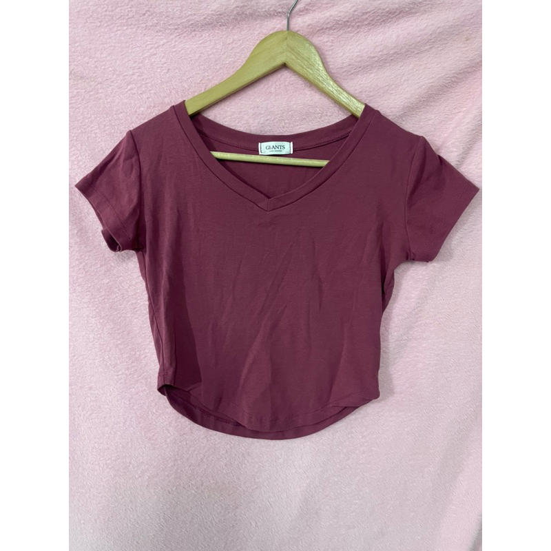 เสื้อแฟชั่นคอวี ป้าย GI-ANTS