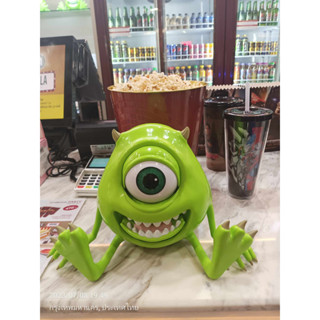 Major Mike Wazowaski ไมค์ วาซอร์สกี้ถังป๊อปคอร์น บริเวณเปลือกตา และ ตา สามารถ ขยับได้100ปี Disney ของสะสมน่ารักที่ควรมี