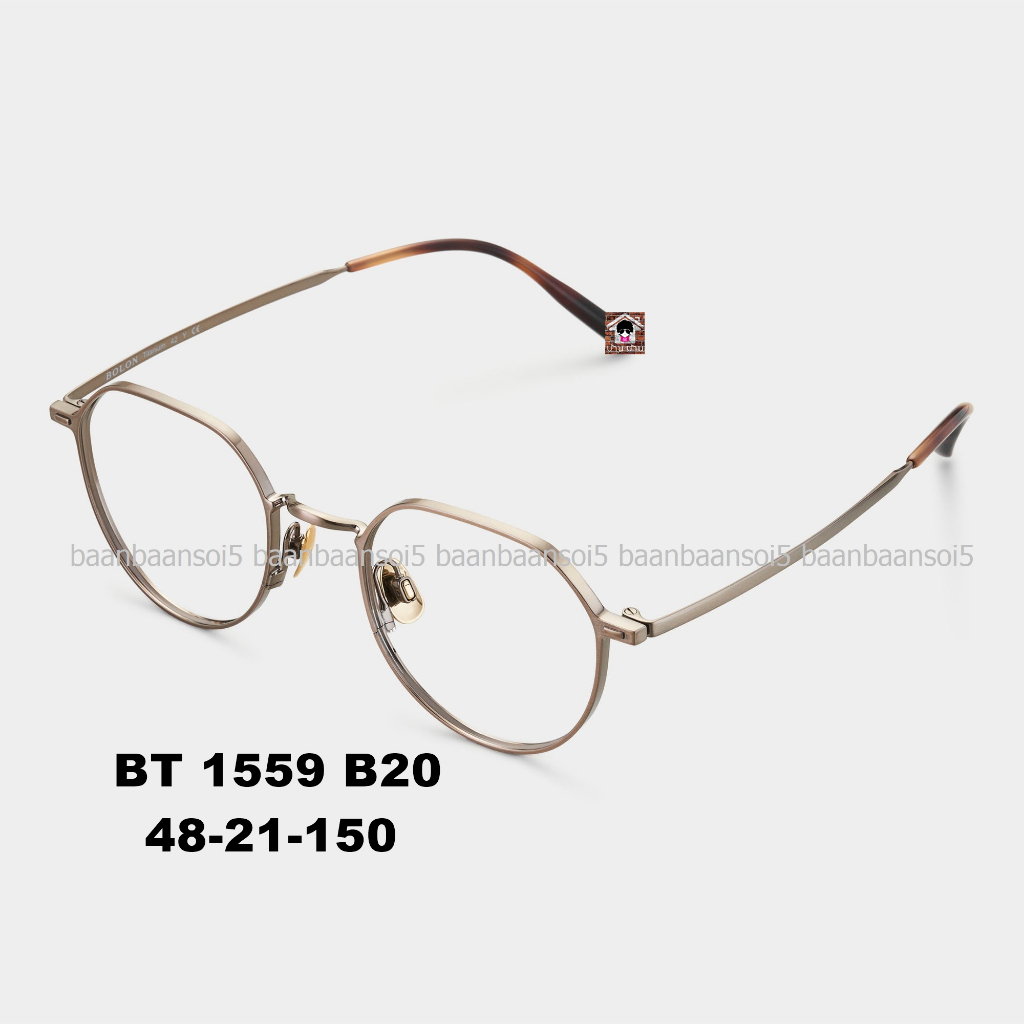 SS23 BOLON กันแดด Bolon รุ่น BT1559 Meridian Eyewear โบลอน กรอบแว่น สายตาสั้น กรองแสง แท้ % ส่งฟรี