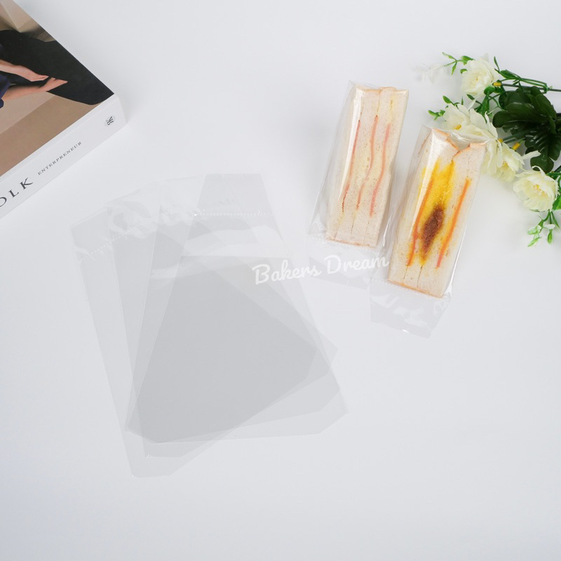 พลาสติกห่อแซนวิช ถุงใส่แซนวิช 500 กรัม / แพค ราคา ถูกที่สุด ดีลบีเคเค แกลเลอรีภาพที่ 2