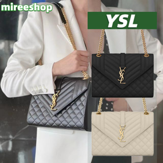 🍒Yves Saint Laurent/YSL Envelope Small/Medium Chain Bag