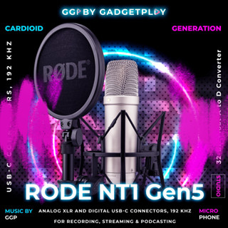 [กรุงเทพฯ ด่วน 1 ชั่วโมง] Rode NT1 5th Generation Studio Condenser Microphone ประกันศูนย์ไทย