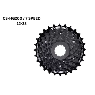 เฟืองหลัง สเตอร์ เฟืองสวม จักรยาน Shimano รุ่น CS-HG200 7-8 Speed