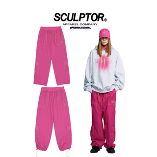 🇰🇷✨ sculptor Contrast Stitch Carpenter Pants ✨🇰🇷