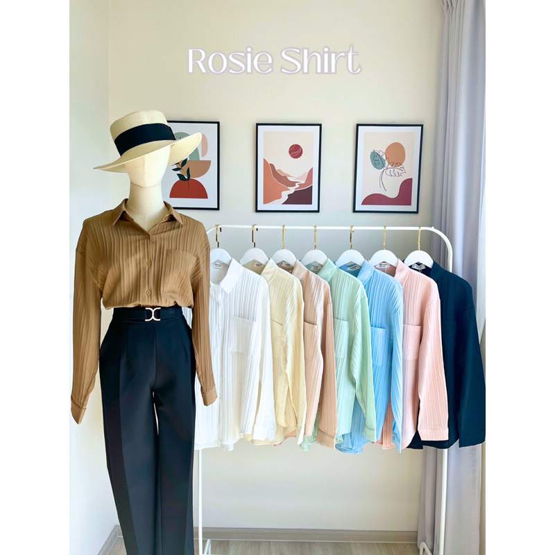 Rosie Shirt เสื้อเชิ้ตแขนยาว