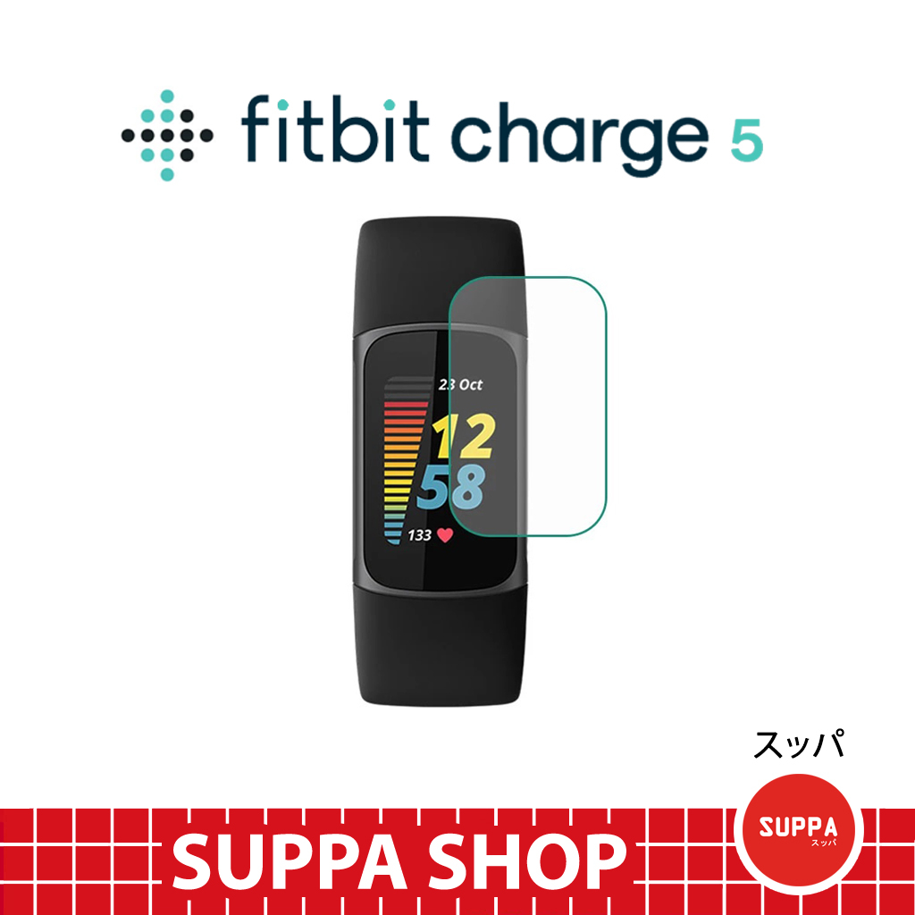 ฟิล์มใส Fitbit Charge 5 / 6 อย่างดี กันน้ำ กันรอยขีดข่วน พร้อมส่ง จาก กทม.