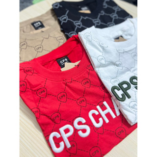 พร้อมส่ง✅ เสื้อยืด CPS แขนสั้น ขายดี ลายปัก S M L XL NO.CP9