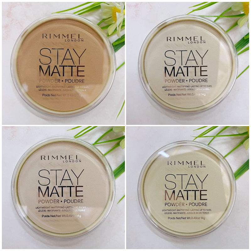 [Rimmel®] Stay Matte Powder 0.49 oz แป้งอัดแข็ง ปกปิดผิวหน้า เนื้อบางเบา