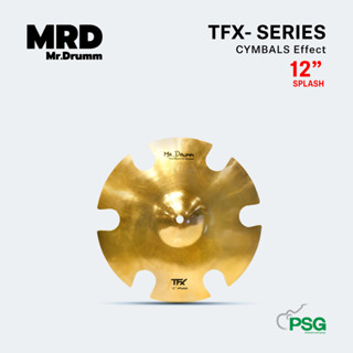 MR.DRUMM : TFX- SERIES 12” SPLASH CYMBALS Effect