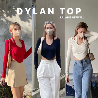 Lalapis | DYLAN TOP🦋 เสื้อคล้องคอแขนยาว