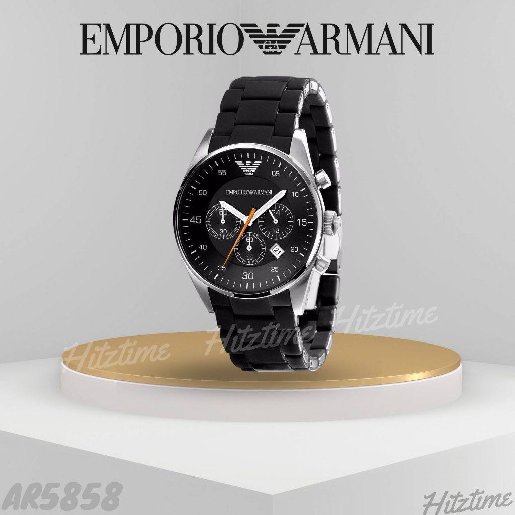 นาฬิกา Emporio Armani ข้อมือผู้ชาย รุ่น AR5858 นาฬิกาแบรนด์เนม สินค้าขายดี Watch Armani ของแท้ พร้อมส่ง