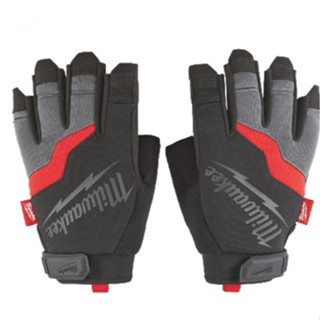 48-22-9741/48-22-9742 Milwaukee-ถุงมือตัดปลาย Fingerless Gloves M/L ของแท้ รับประกัน 1 ปี