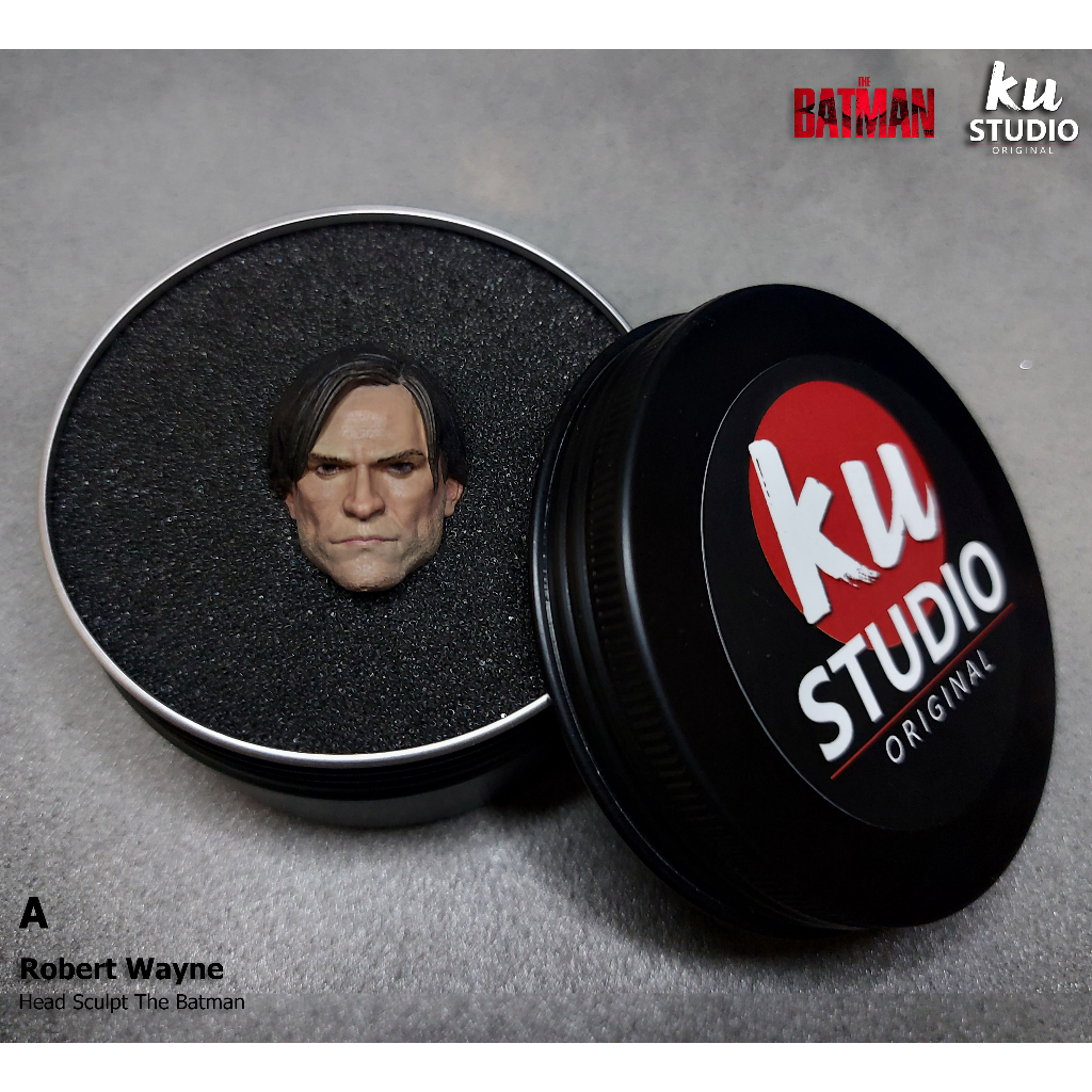 หัวเพ้นท์ Robert Wayne Head Sculpt 1/10