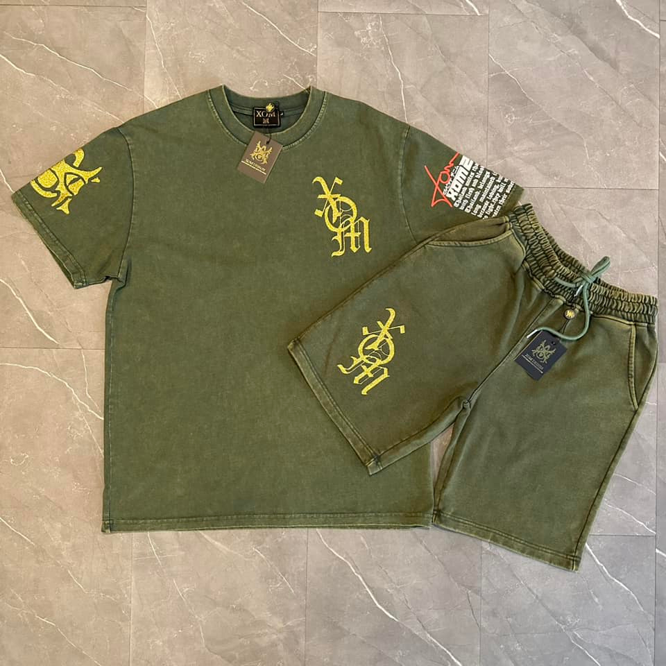 XOM103 GOLD เสื้อ890 กางเกง890