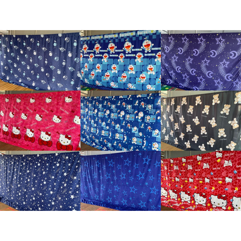 ผ้าแบ่งตัด เป็นเมตร. (ขายเป็นเมตร เมตรละ 45 บาท)ลายการ์ตูน ผ้าโพลี ผ้าคอนตอนผ้าหน้ากว้าง 92 นิ้วหรือ220 ซ.ม