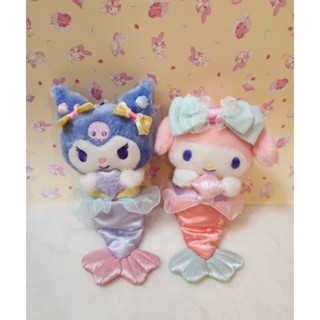 พวงกุญแจตุ๊กตา Kuromi/My melody นางเงือก ปี 2023 *ป้ายไทย