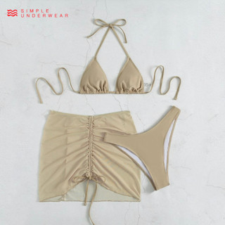 031 Simple Underwear bikini ชุดเซต 3 ชิ้น