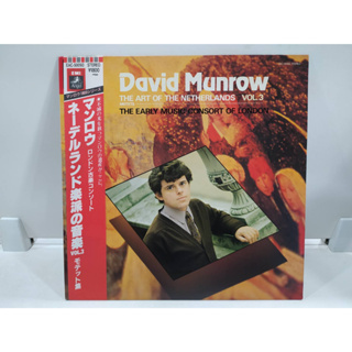 1LP Vinyl Records แผ่นเสียงไวนิล David Munrow THE ART OF THE NETHERLANDS VOL.3   (E14E22)