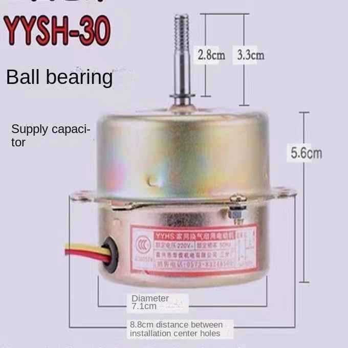 ♛-❀Yuba motor yyhs-30 40 พัดลมระบายอากาศติดเพดานแบบบูรณาการ พัดลมดูดอากาศ universal all-copper