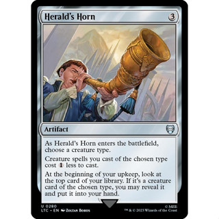 Herald’s Horn การ์ด Magic The Gathering ของแท้