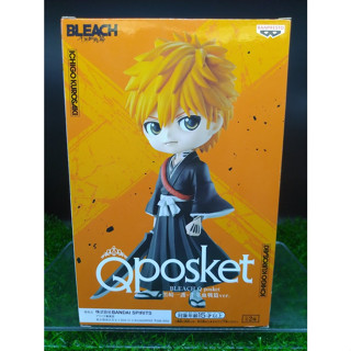 (ของแท้ สีA) คุโรซากิ อิจิโกะ บลีช เทพมรณะ Ichigo Kurosaki - Q posket Bleach Banpresto Figure Ver.A