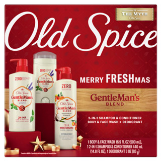 *ลด45.-ใส่โค้ด N2V2SQ* Old Spice Gift Set รวมกลิ่น Blend เซ็ทของขวัญรวมความหอมหวานนุ่ม ดูแลตั้งแต่หัวจรดเท้า