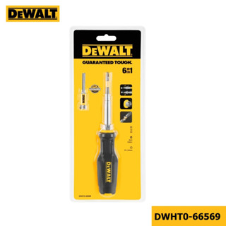 DeWALT ไขควง MaxFit 6-in-1 Multi-Bit Screwdriver รุ่น DWHT0-66569