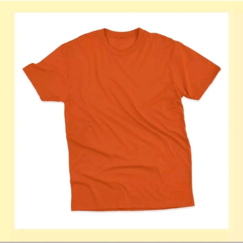 เสื้อยืดสีพื้น ยืดเปล่า ไม่สกรีน คอกลม ผ้า cotton100