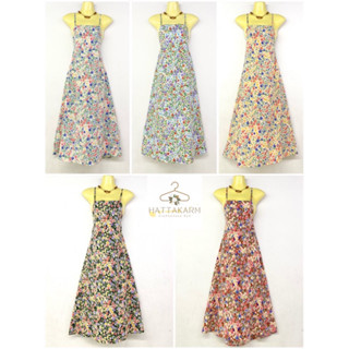 Dress Mini Flower เดรสสายเดี่ยวโชว์หลัง ชุดใส่ไปทะเล