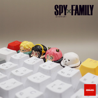 Keycaps คีย์แคป Artisan Set Spy x family งาน Handmade