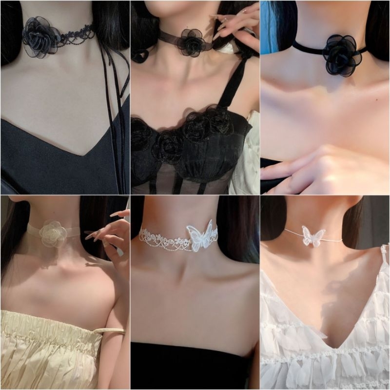 สร้อยคอ​โชเกอร์​ งานเชือก​