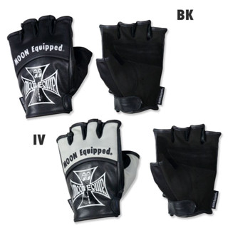 F.B.D MOON Equipped Half Finger Gloves [BK074]ถุงมือ