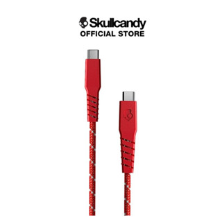 [SKULLCANDY] สายชาร์จมือถือและอุปกรณ์เสริม BRAIDED 10FT USB-C TO USB-C สี GOLDEN RED