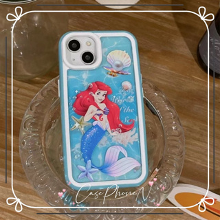 🔥สไตล์ใหม่🔥เคสไอโฟน iphone 11 14 Pro Max การ์ตูน เงือก 2in1ถอดออกได้ เคส ป้องกันการตก iphone 12 13 Pro Case for iPhone