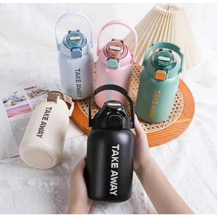 กระบอกน้ำเก็บอุณหภูมิ TAKE AWAY ( ขนาด 850 ML )